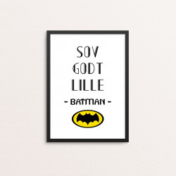 Plakat: 'SOV GODT LILLE...