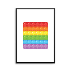 Plakat: 'Square' firkant,...