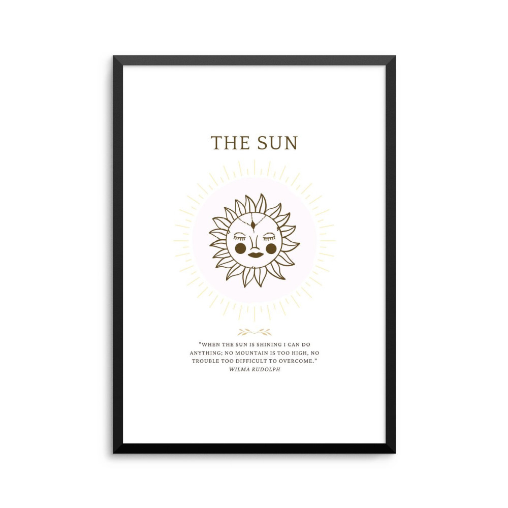 Plakat: 'THE SUN'