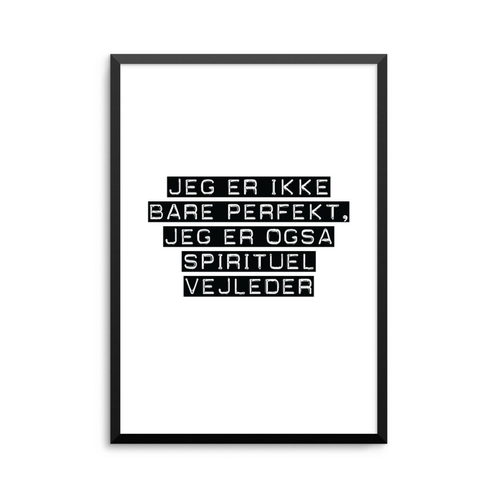 Plakat: Spirituel vejleder