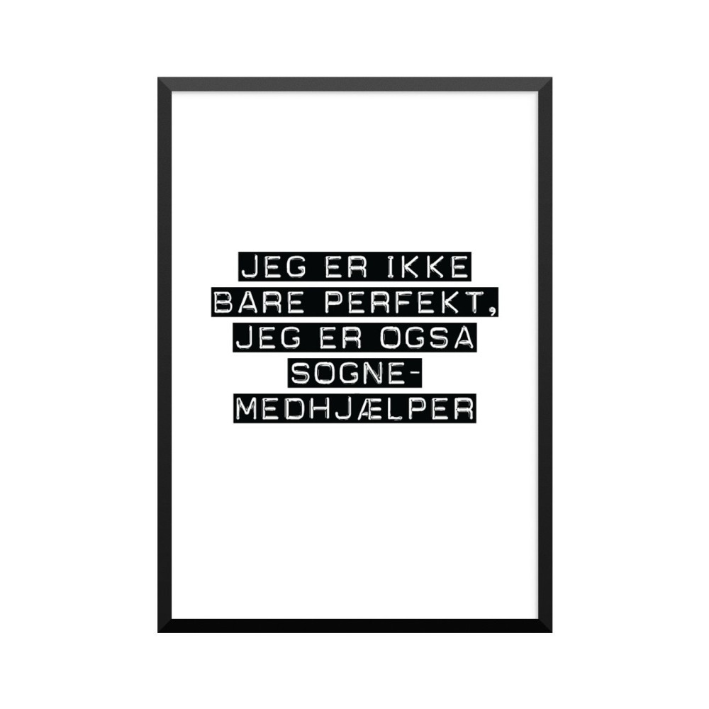 Plakat: Sognemedhjælper
