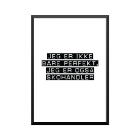 Plakat: Skohandler