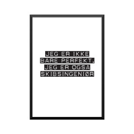 Plakat: Skibsingeniør