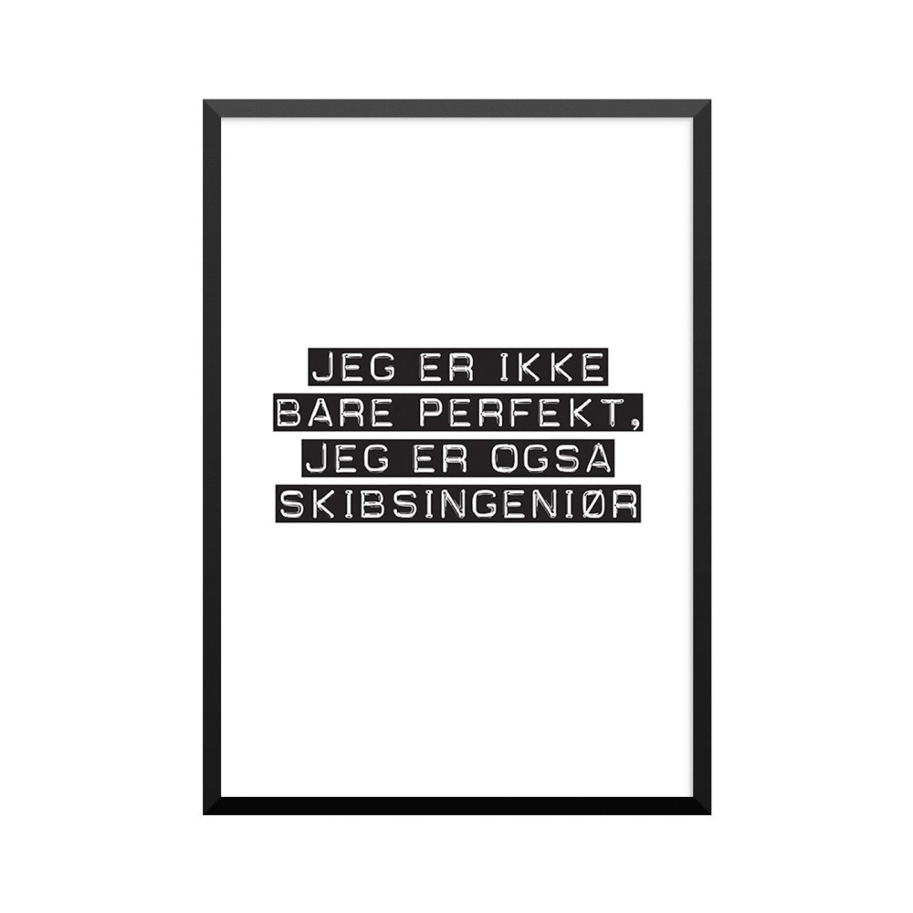 Plakat: Skibsingeniør
