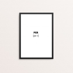 Plakat: Per lydskrift