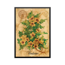 Plakat: Samiramay, 'Henbane'