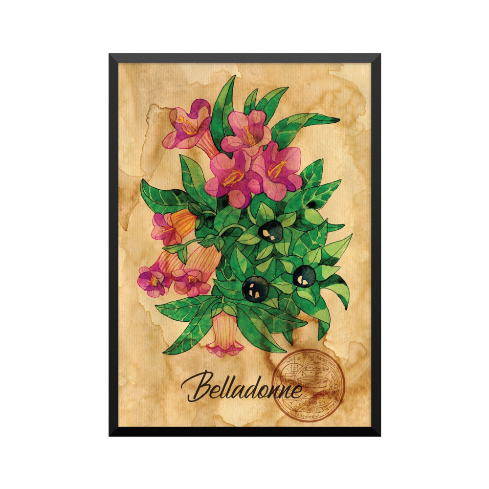 Plakat: Samiramay, 'Belladonne'