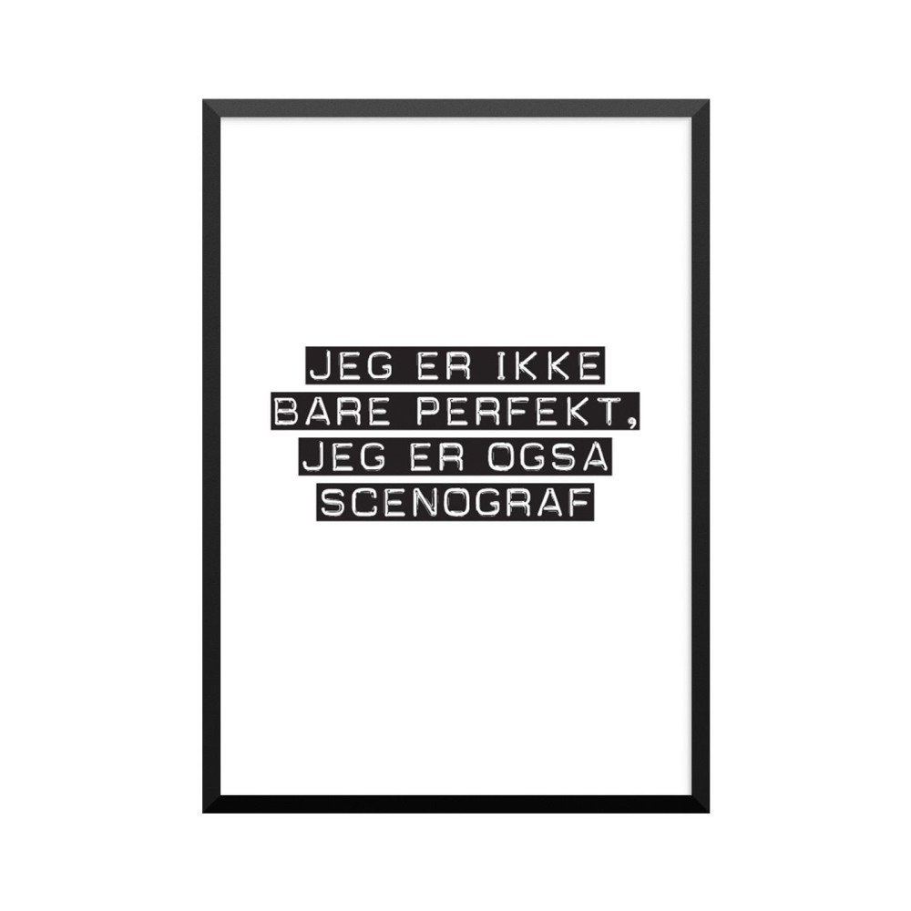 Plakat: Scenograf