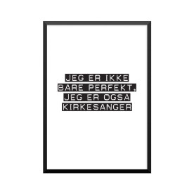 Plakat: Kirkesanger