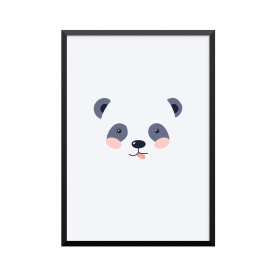 Plakat: Panda i et
