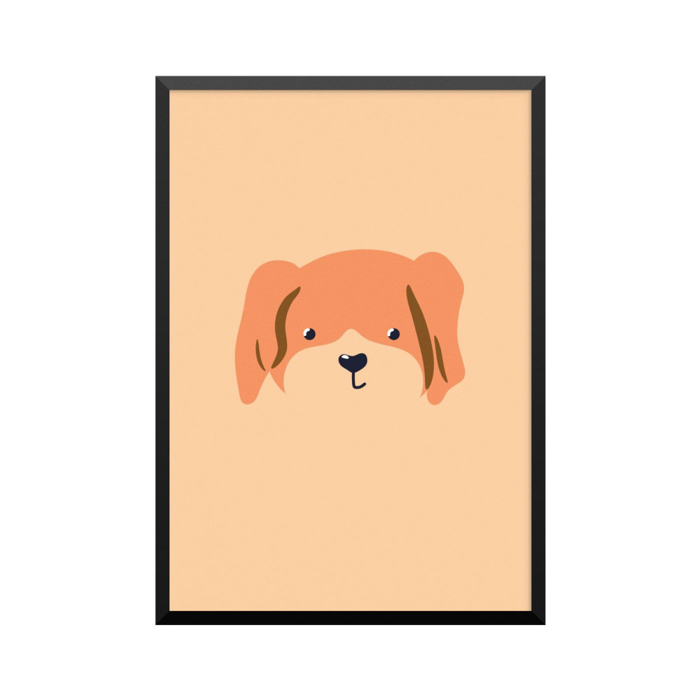 Plakat: Hund i et
