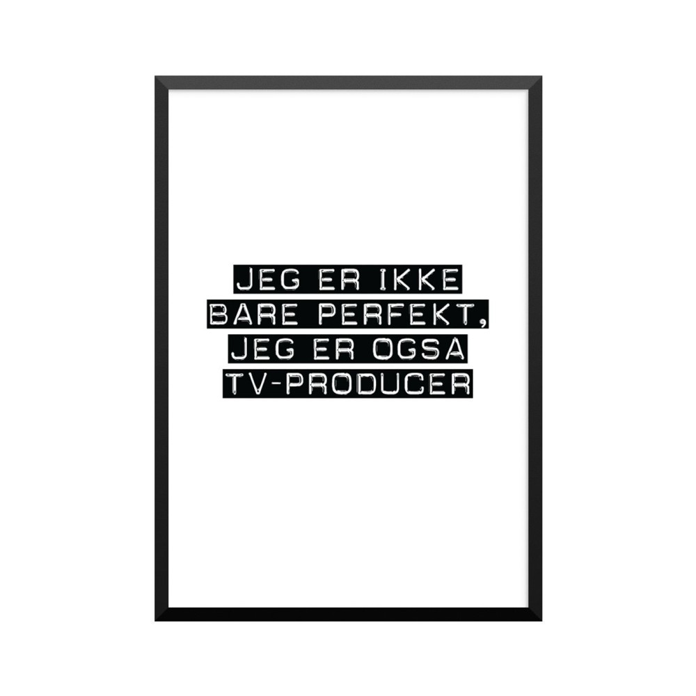 Plakat: TV-producer