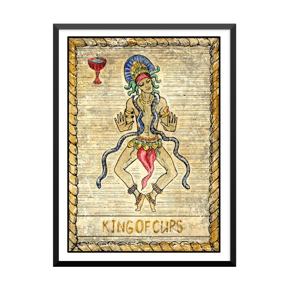 Plakat: Samiramay Tarot, The Vintage Deck, King Of Cups