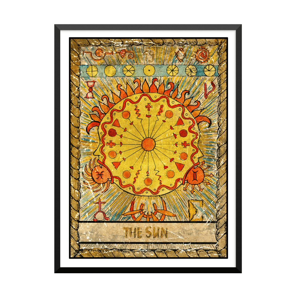 Plakat: Samiramay Tarot, The Vintage Deck, The Sun