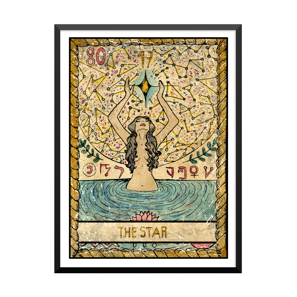 Plakat: Samiramay Tarot, The Vintage Deck, The Star