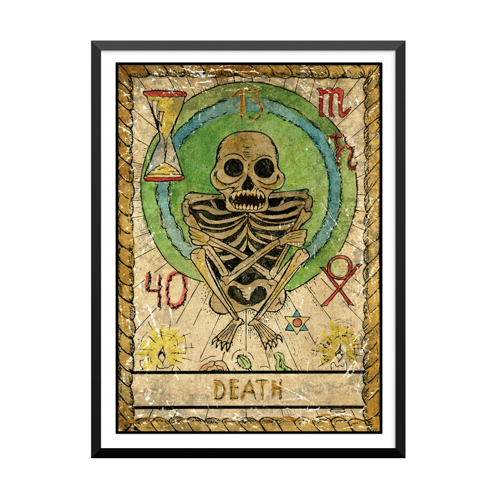Plakat: Samiramay Tarot, The Vintage Deck, Death