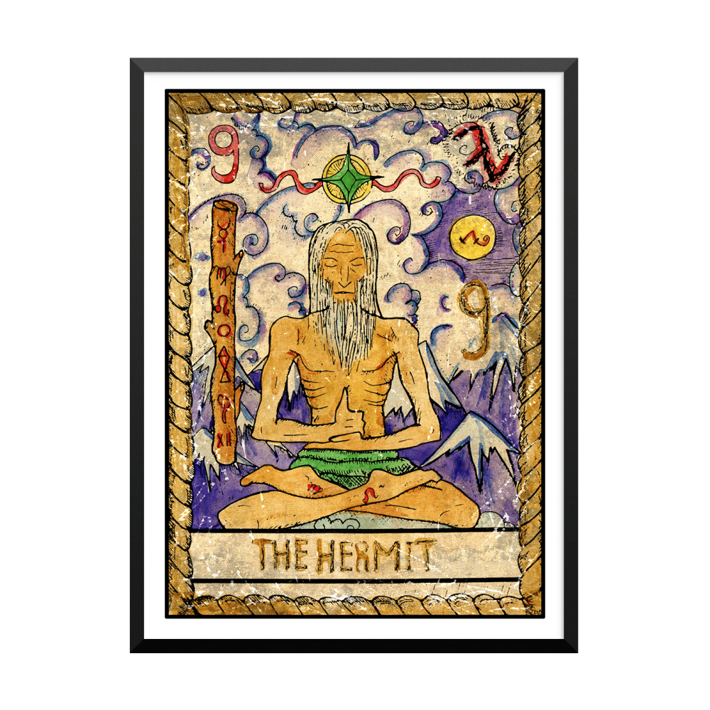 Plakat: Samiramay Tarot, The Vintage Deck, The Hermit
