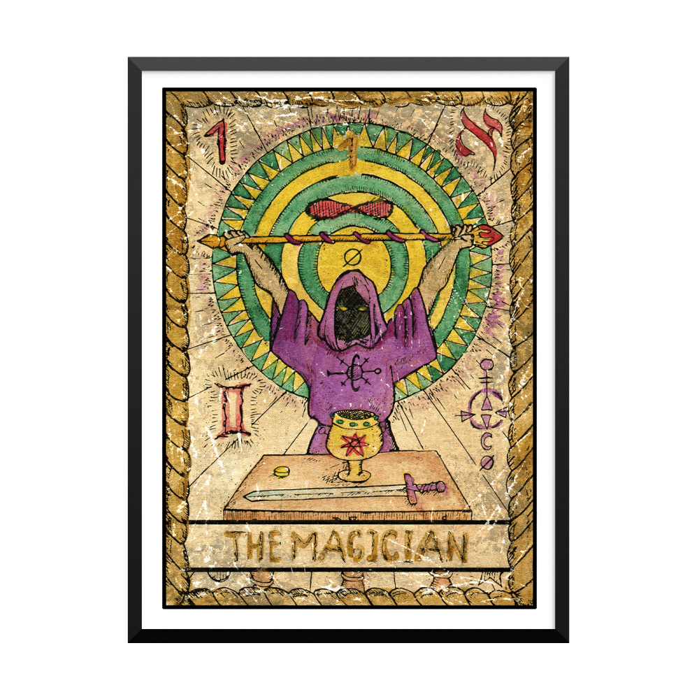 Plakat: Samiramay Tarot, The Vintage Deck, The Magician