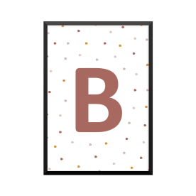 Plakat: B for boho, boho...