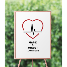 Plakat: Heartbeat, begivenhedstavle