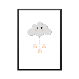 Plakat: Cloud, pink