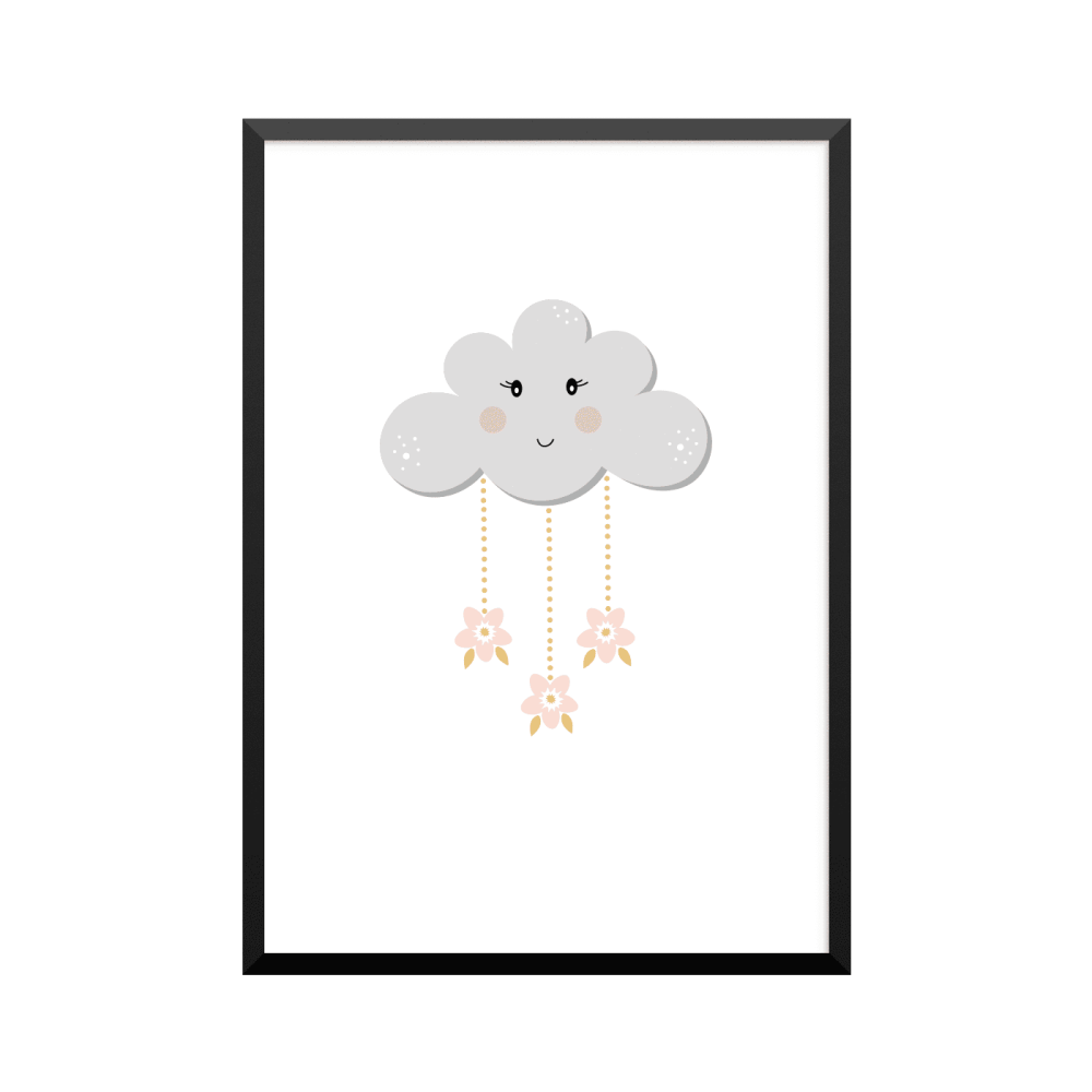 Plakat: Cloud, pink