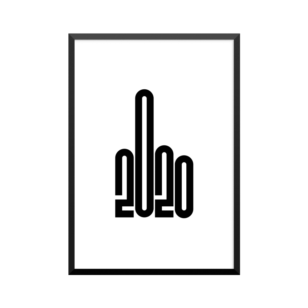 Plakat: '2020'