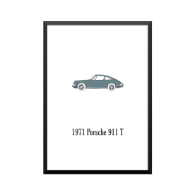 Plakat: Biler, '1971...