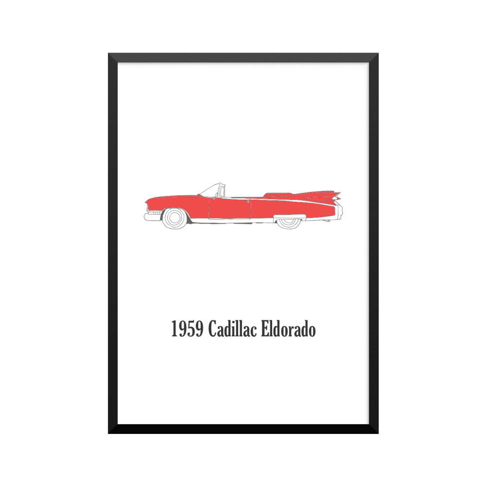 Plakat: Biler, '1949 Buick Roadmaster Riviera', klassisk