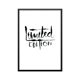 Plakat: 'Limited EDITION'