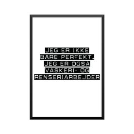 Plakat: Vaskeri- og...