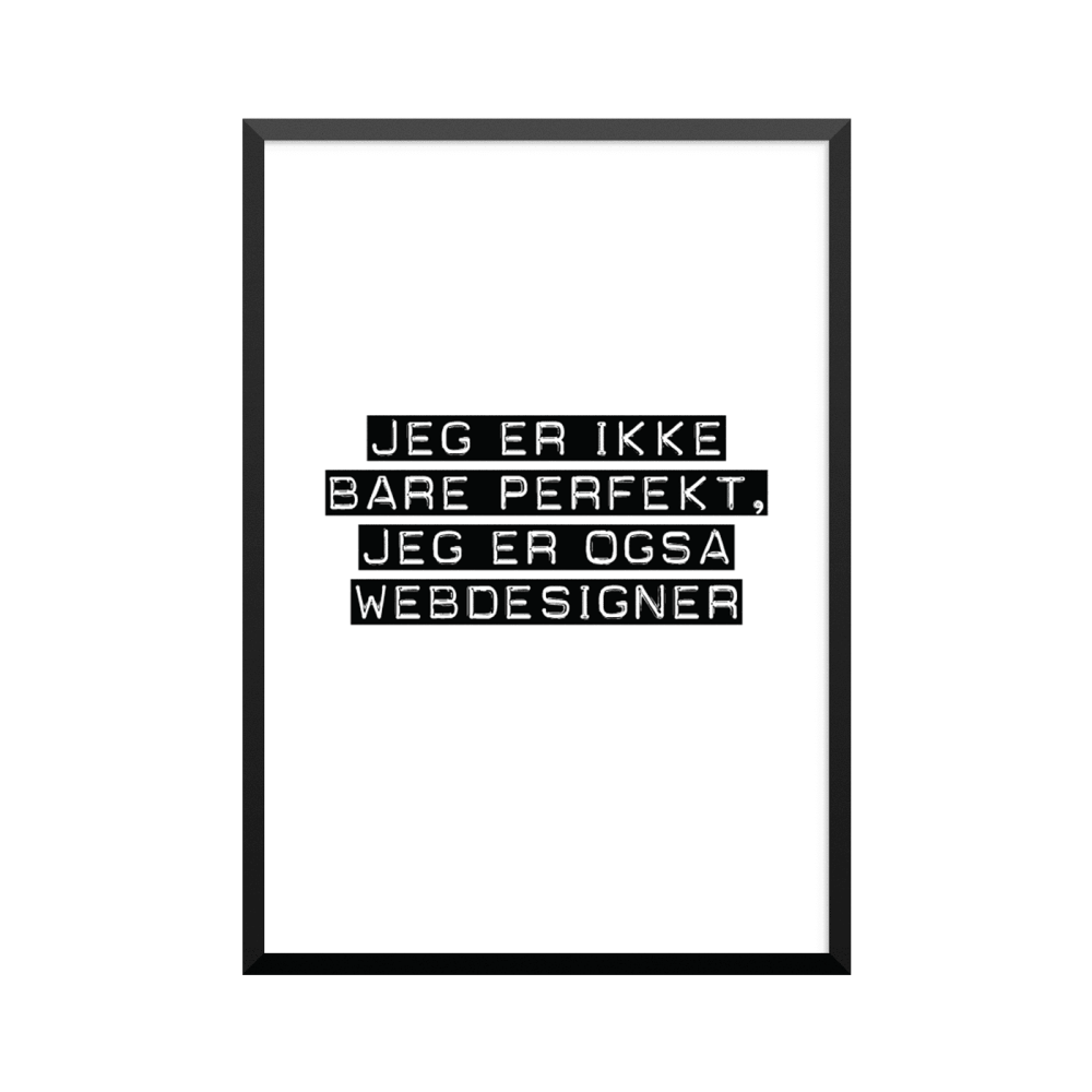 Plakat: Webdesigner