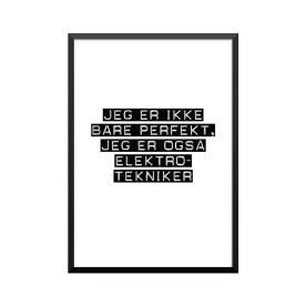 Plakat: Elektrotekniker