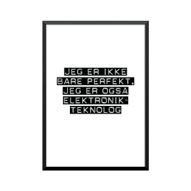 Plakat: Elektronikteknolog