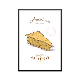 Plakat: 'American Apple Pie'