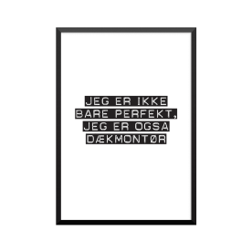 Plakat: Dækmontør