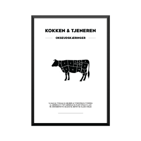 Plakat: Okseudskæringer,...