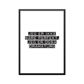 Plakat: Dramaturg