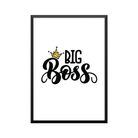 Plakat: 'Big Boss'