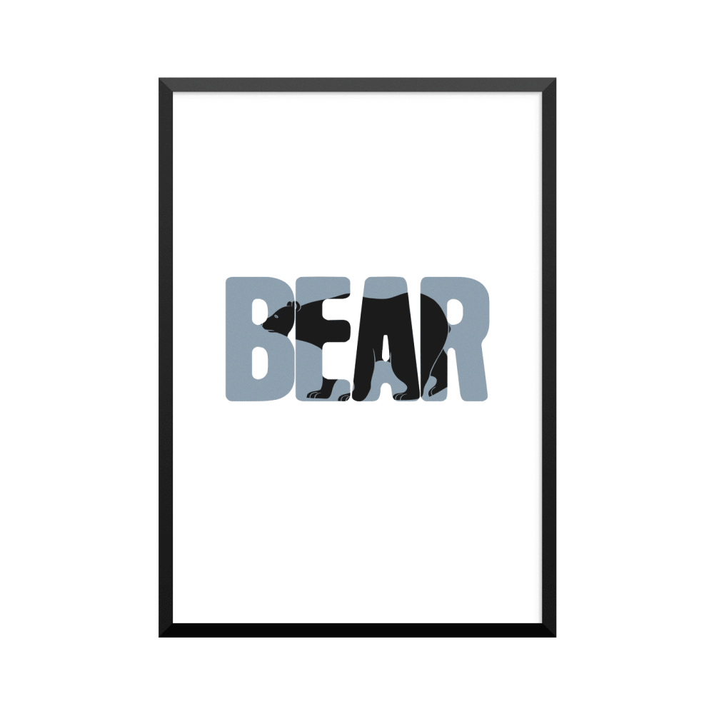 Plakat: 'BEAR'