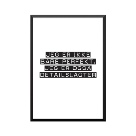 Plakat: Detailslagter