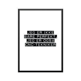 Plakat: Cnc-tekniker