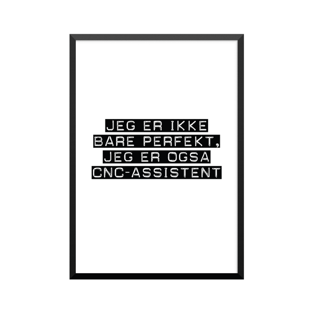 Plakat: Cnc-assistent
