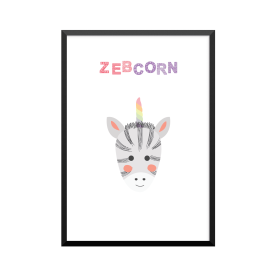 Plakat: 'ZEBCORN'
