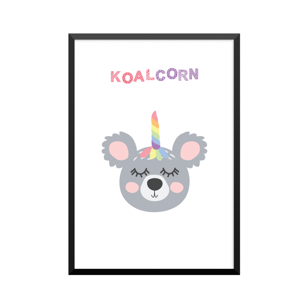 Plakat: 'KOALCORN'