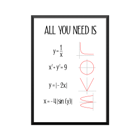 Plakat: 'ALL YOU NEED IS LOVE'