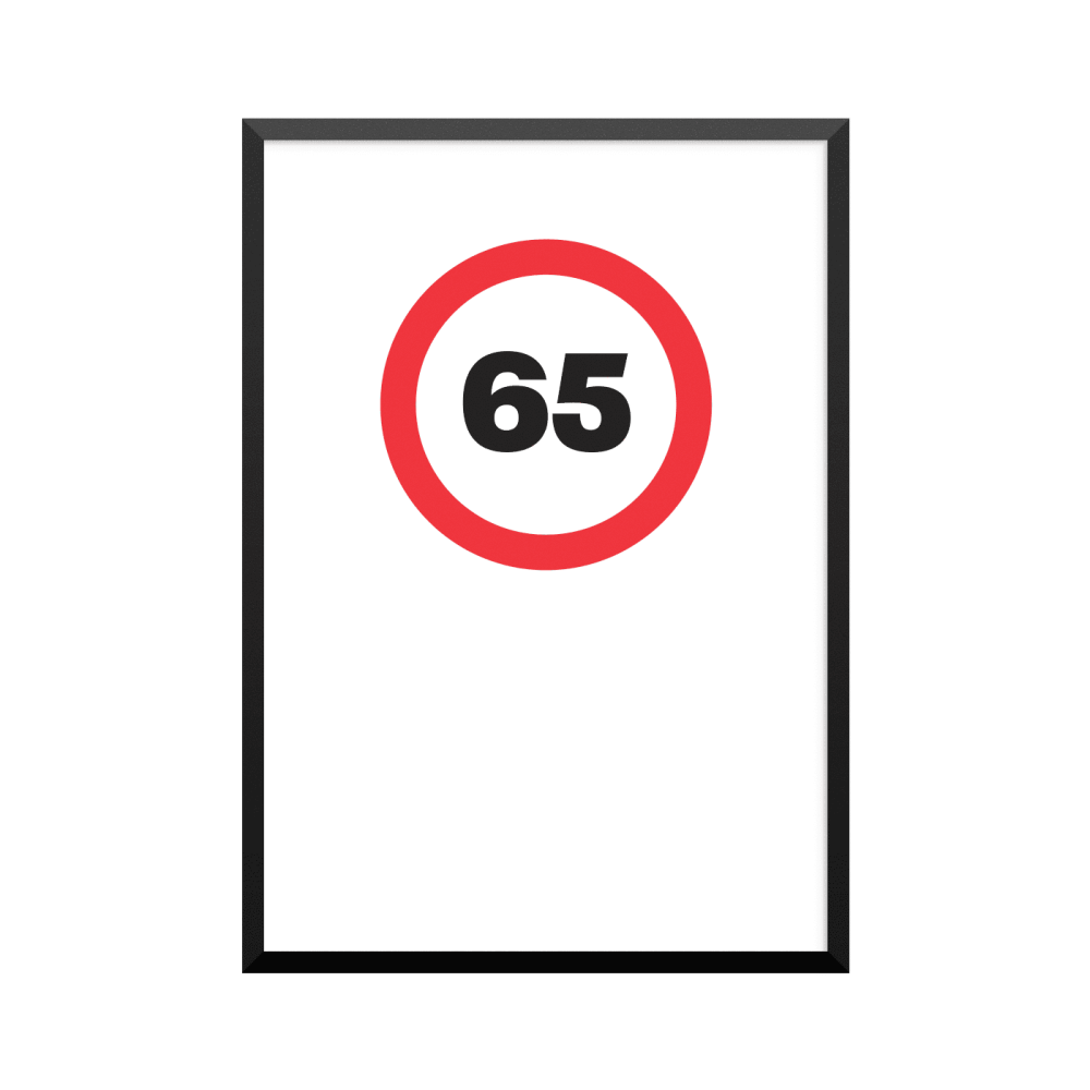 Plakat: '65'