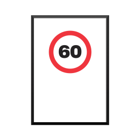 Plakat: '60'