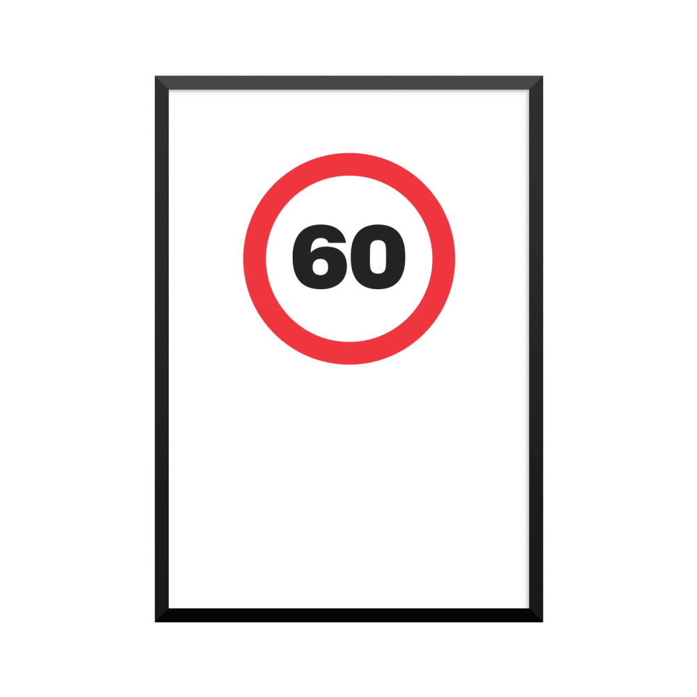Plakat: '60'