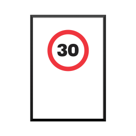 Plakat: '30'